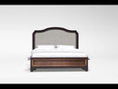  Furniture of America Emmaline King Upholstered Bed CM7831F-EK-BED EXTERNAL_VIDEO 1