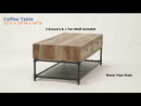 Acme Furniture Brantley LV00748 Coffee Table EXTERNAL_VIDEO 1