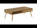 Monarch I 2836 Coffee Table - Walnut EXTERNAL_VIDEO 1