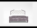  Furniture of America Ganymede California King Upholstered Bed CM7856CK-BED EXTERNAL_VIDEO 1