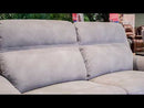 Signature Design by Ashley Next-Gen Durapella 5930147C 2 Seat Power Reclining Sofa Adjustable Headrest EXTERNAL_VIDEO 1