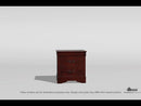  Furniture of America Louis Philippe 2-Drawer Nightstand CM7966CH-N EXTERNAL_VIDEO 1