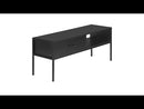 Monarch I 2874 48" TV Stand - Black/Black EXTERNAL_VIDEO 1