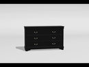  Furniture of America Louis Philippe III 6-Drawer Dresser CM7866BK-D EXTERNAL_VIDEO 1