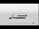  Furniture of America Ninove Coffee Table CM4057BK-C EXTERNAL_VIDEO 1