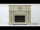 Acme Furniture Vendom AC01311 Fireplace - Gold Patina EXTERNAL_VIDEO 1